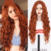 Long Wavy Hair Lace Wig - Anellace